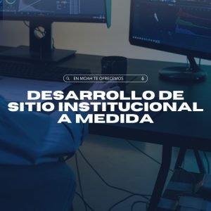 Sitio institucional a medida